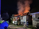 Einsatzfoto Wohnhausbrand in Hinterwölch