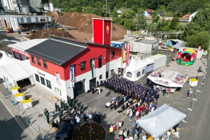 Weihe des neuen Rüsthauses